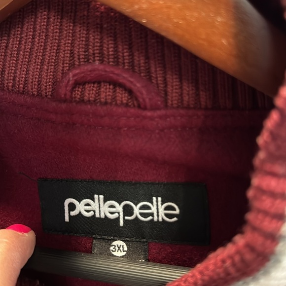 Pelle Pelle limited edition Burgundy Varsity Jacket Vintage and Rare EUC 3XL - Picture 4 of 16